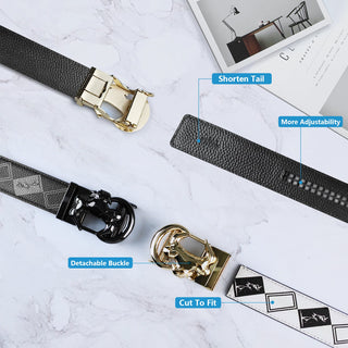 [ 49 ] Elevate Your Style: Innovative COIPDFTY Shine Men's Belt Collection