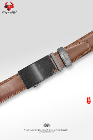 [ 246 ] Inclusiveness Edition: Brown Patent Leather Belt