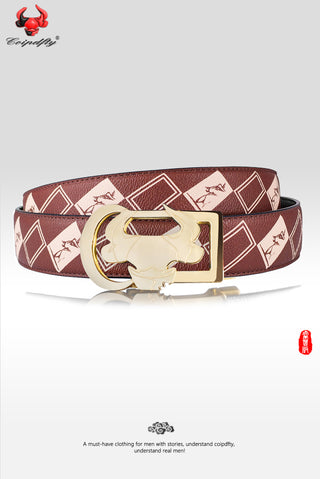 [ 34 ] Insight Edition: Burgundy Checkered Belt