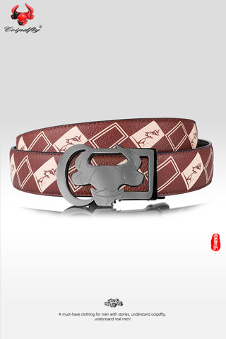 [ 34 ] Insight Edition: Burgundy Checkered Belt