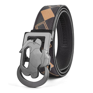 [ 13 ] Insight Edition: Black Brown Pure Plaid Belt