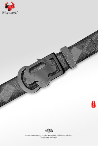 [ 7 ] Insight Edition: Pure Belt In Black, Grey And Checkered Pattern