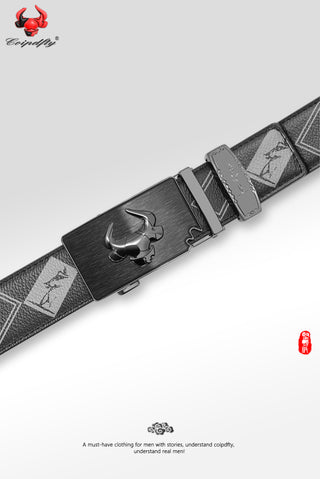 [ 100 ] Tenacity Series: Black Plaid Belt