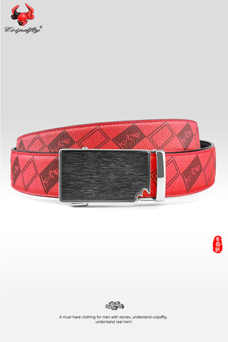 [ 176 ] Inclusiveness Edition: Red Plaid Belt