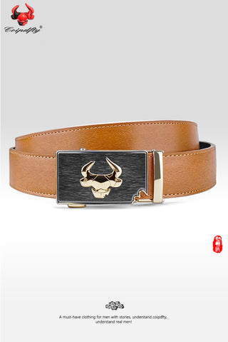 [ 152 ] Tenacity Series: Brown Suede Belt