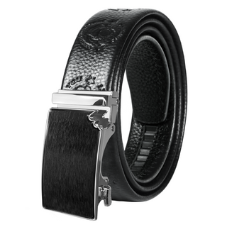 Inclusive series Ratchet Belt for Men - Mens Belt Leather 1 3/8" for Casual Jeans