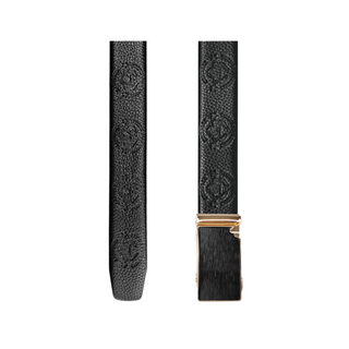 [ - ] Gold Tone Flat Men's Belt