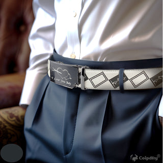 [ - ] Create your own style, personalized customization: your exclusive fashion belt, the pattern is drawn by you, and the trend is controlled by you!