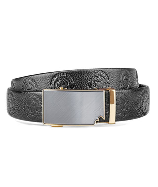 [ - ] Gold Tone Flat Men's Belt