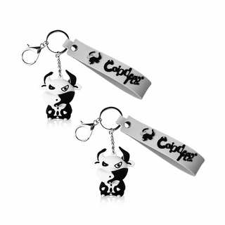 [ 297 ] Charming Zodiac Mascot Keychain – Unique Cartoon Design for Couples, a Perfect Gift!