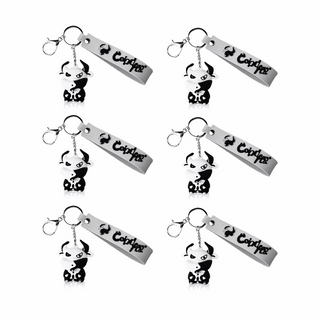 [ 297 ] Charming Zodiac Mascot Keychain – Unique Cartoon Design for Couples, a Perfect Gift!