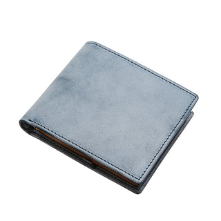 Japan Style Luxury Vegetable Leather Wallet Men Top Grain Genuine Leather Wallet With Coin Pocket