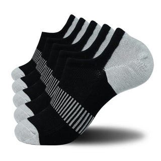 Coipdfty Grey Ankle Socks,6 Pairs Men No Show Socks,Men Low Cut Golf Socks For Breathable And Comfortable